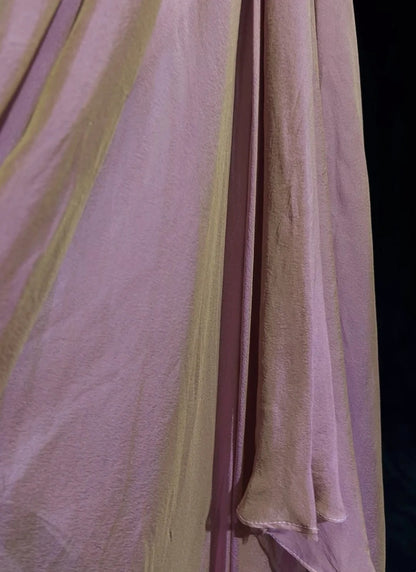 Vintage Prom Dresses Sheath One Shoulder Pink With Appliques 1960s Long Formal Gown N2608