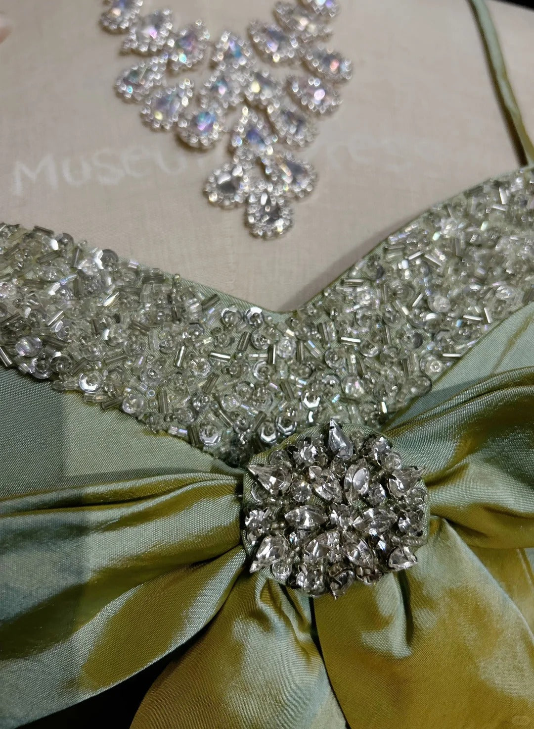 Vintage Ball Gown Spaghetti Strap Green Short Mini Senior Inspo Birthday 16th Party Outfits Homecoming Dresses RB3954