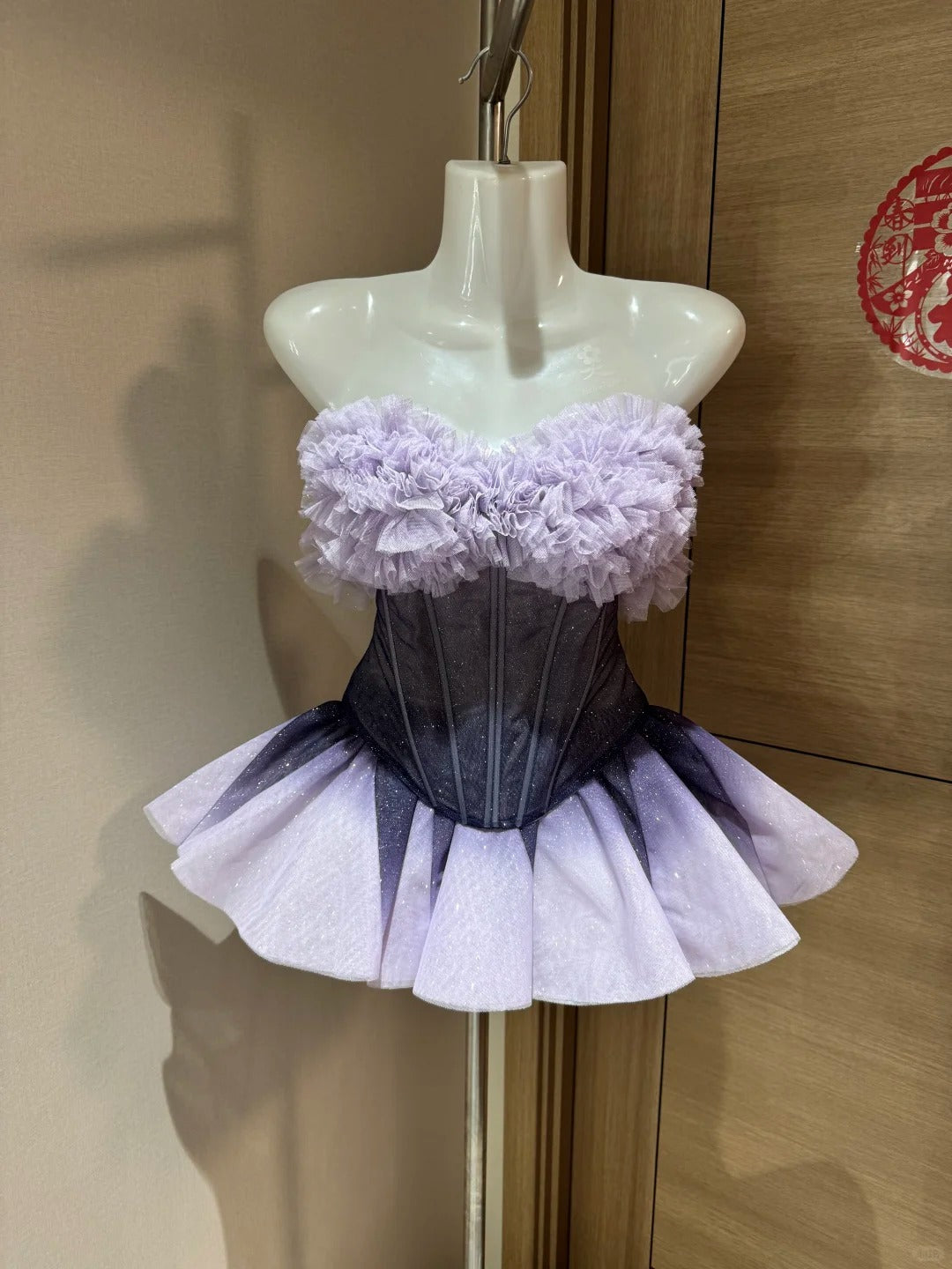 Cute Ball Gown Sweetheart Lilac Tulle Short Night In Rio Inspo Hoco Dress Ideas Homecoming Dresses RB4041