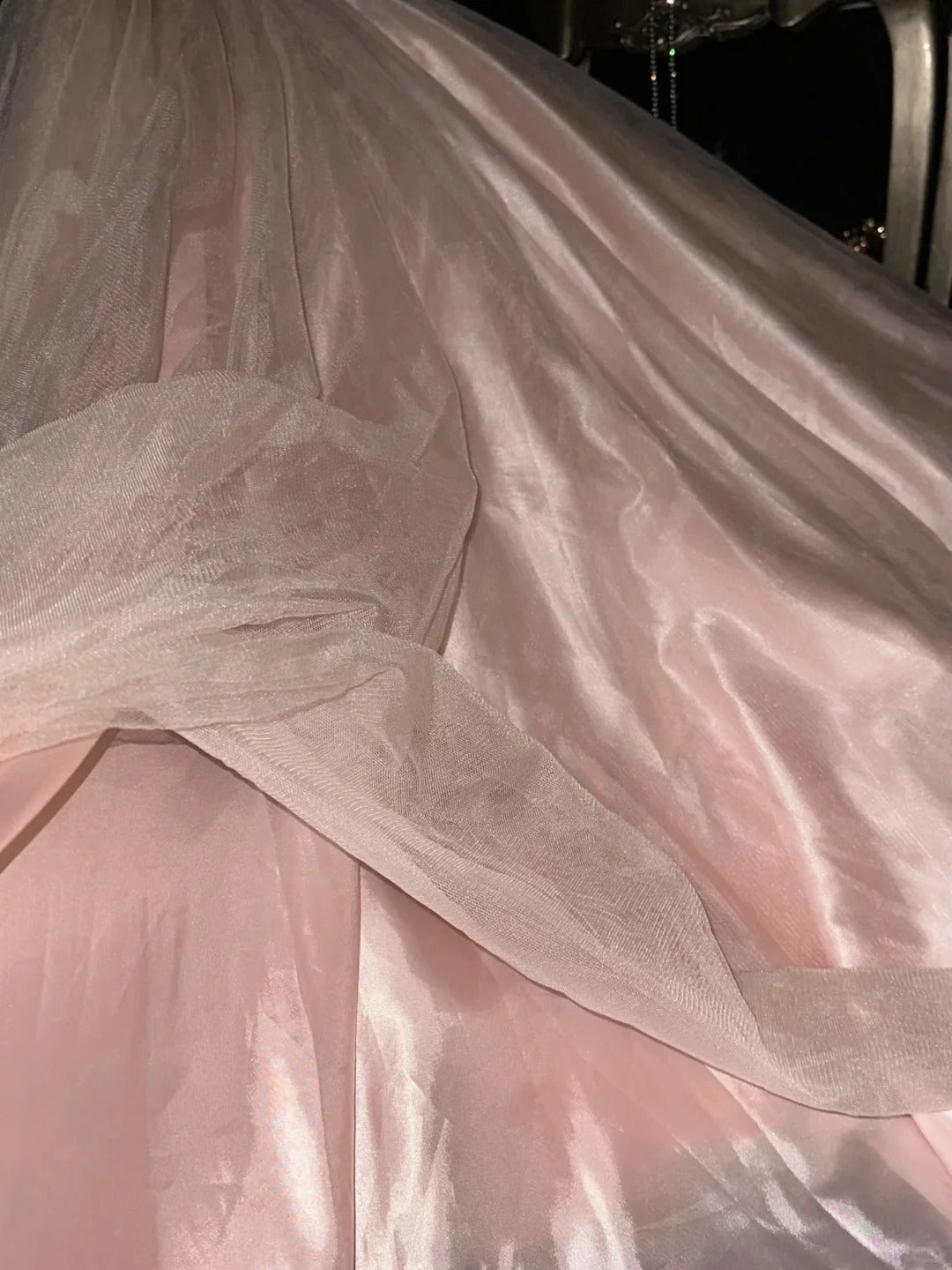 Dreamy Ball Gown Sweetheart Tulle Pink With Beading School Dances Prom Dresses 8th Grade Formal Outfits Evening Dress RB8409
