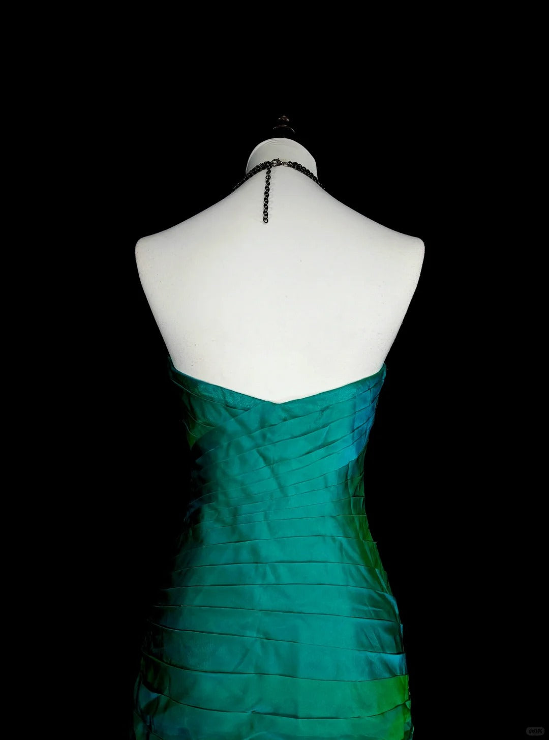 Vintage Mermaid Sweetheart Green Satin With Beads Long Gowns Formal 18th Birthday Party Prom Dresses N1751