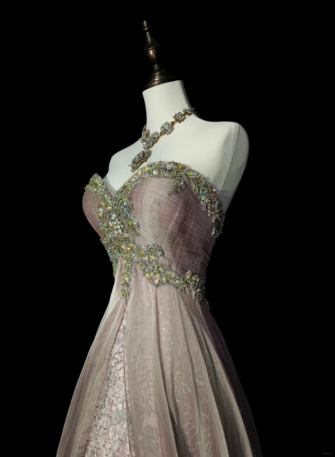 Vintage A line Sweetheart Pink Satin Sleeveless 80s Sleeveless Prom Dresses Long Formal Party Gown N1432