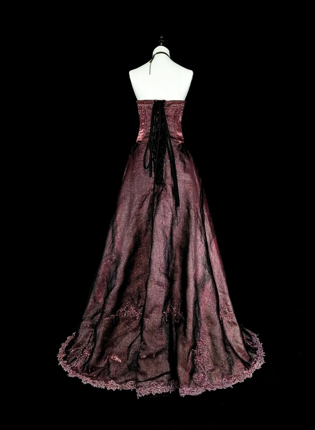 Vintage Prom Dresses Aesthetic 1950s Retro Classy Ball Gown Strapless Brown Long Inspo Formal Gowns N1994