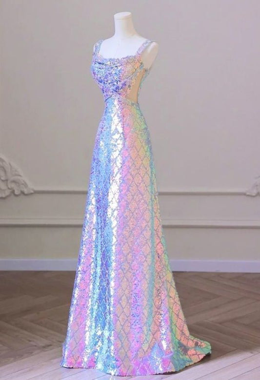 Sparkly Sequin Mermaid Sweetheart Sequin Long Prom Dresses Inspiration Evening Gowns For Women Formal Party Prom Dress AB1254