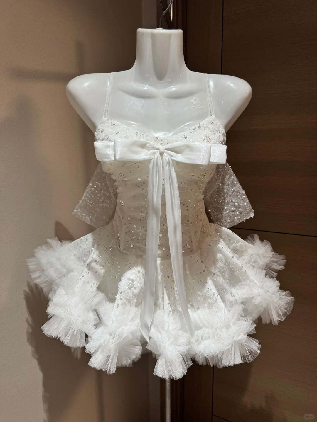 Cute Ball Gown Spaghetti Straps White Tulle Night In Rio Inspo Hoco Dress Ideas Homecoming Dresses RB4035