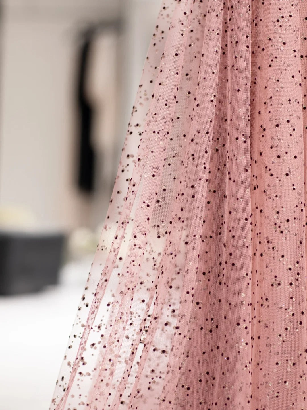 Pretty A line Sweetheart Pink Tulle Sleeveless Long Prom Dresses Formal Outfits RB3984
