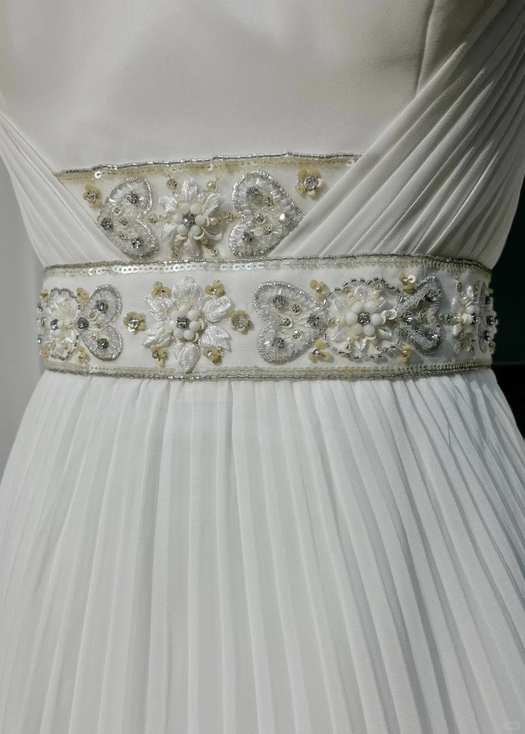 Vintage 90s Wedding Dresses A Line Spaghetti Strap White Plain Summer Garden Long Bridal Gown N3721