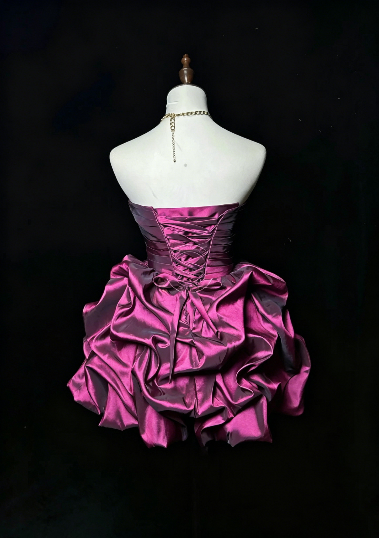 Cute Ball Gown Sweetheart Purple Taffeta 18th Birthday Gown Homecoming Dresses N3656