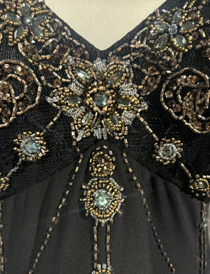 Vintage Prom Dresses Mermaid Halter Little Black Tie Dress With Ruffles Long Evening Outfits N3446