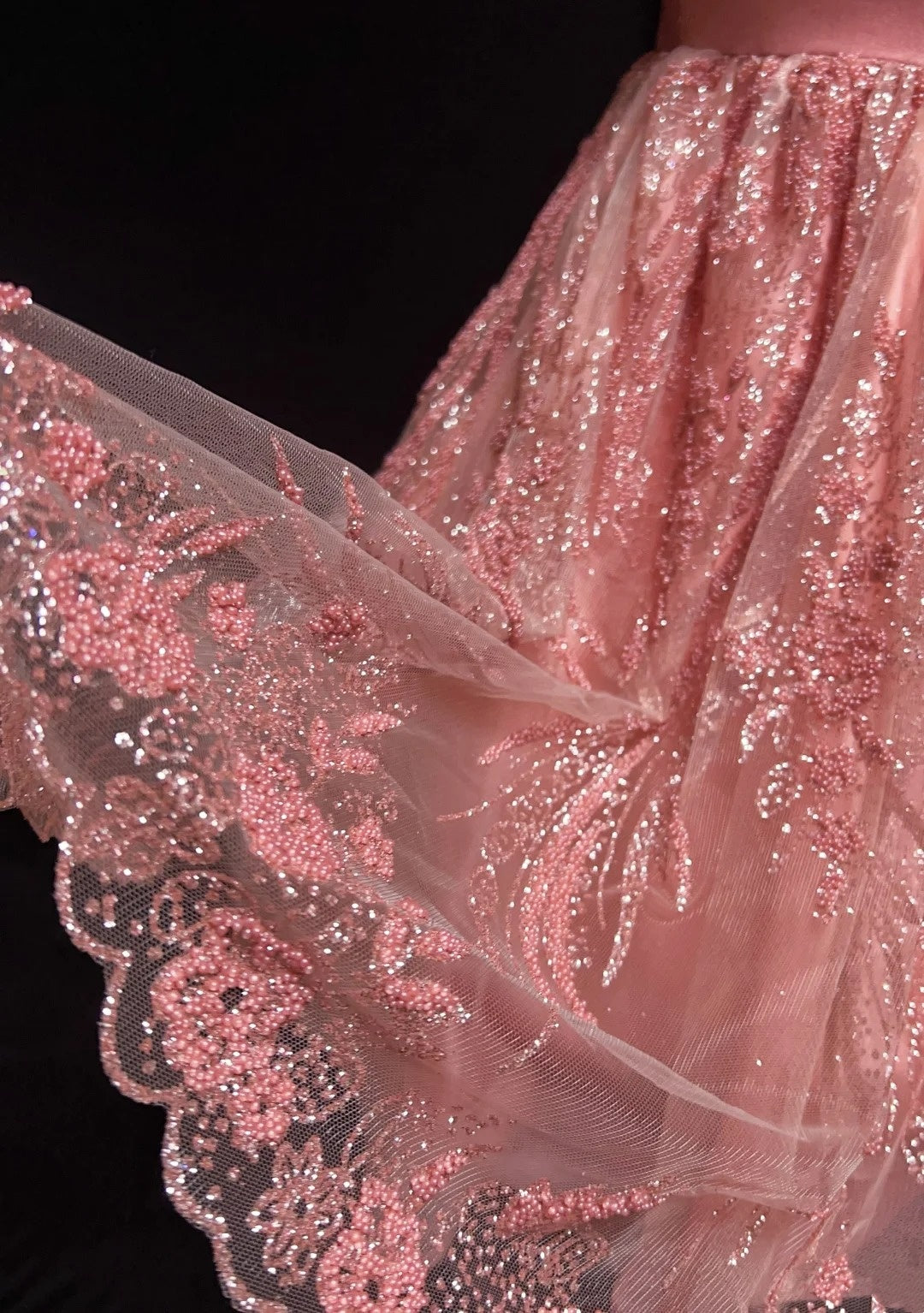 Pretty Ball Gown Spaghetti Strap Pink Sequin With 3D Flowers Tulle Short Mini Homecoming Dresses N2527