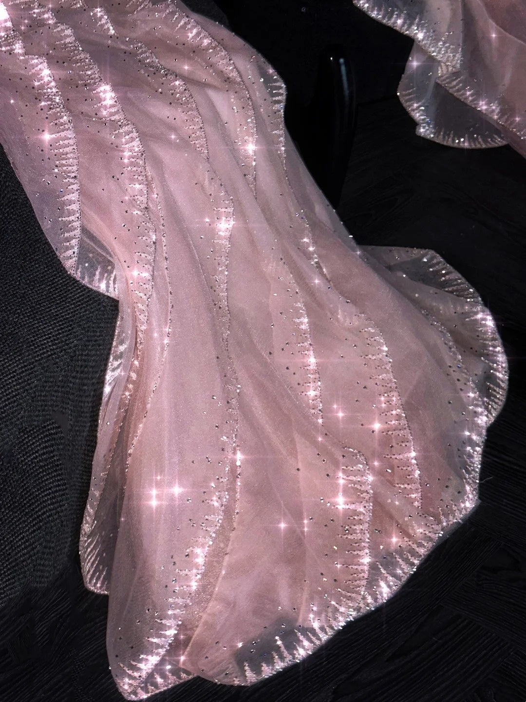 Glittery A line Off The Shoulder Pink Sequined Long Formal Evening Dress Formal 18th Birthday Gowns Prom Dresses N733