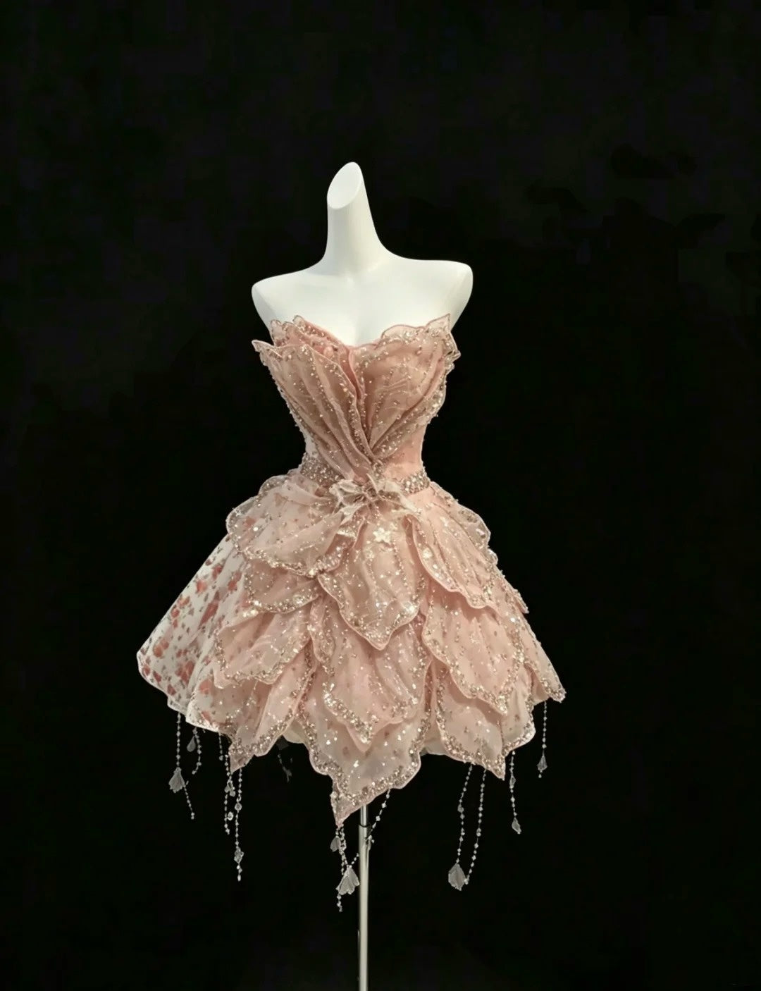 Cute Ball Gown Sweetheart Pink Graduation Dresses Short High School For 8th Grade Senior Inspo Homecoming Gown RB3303