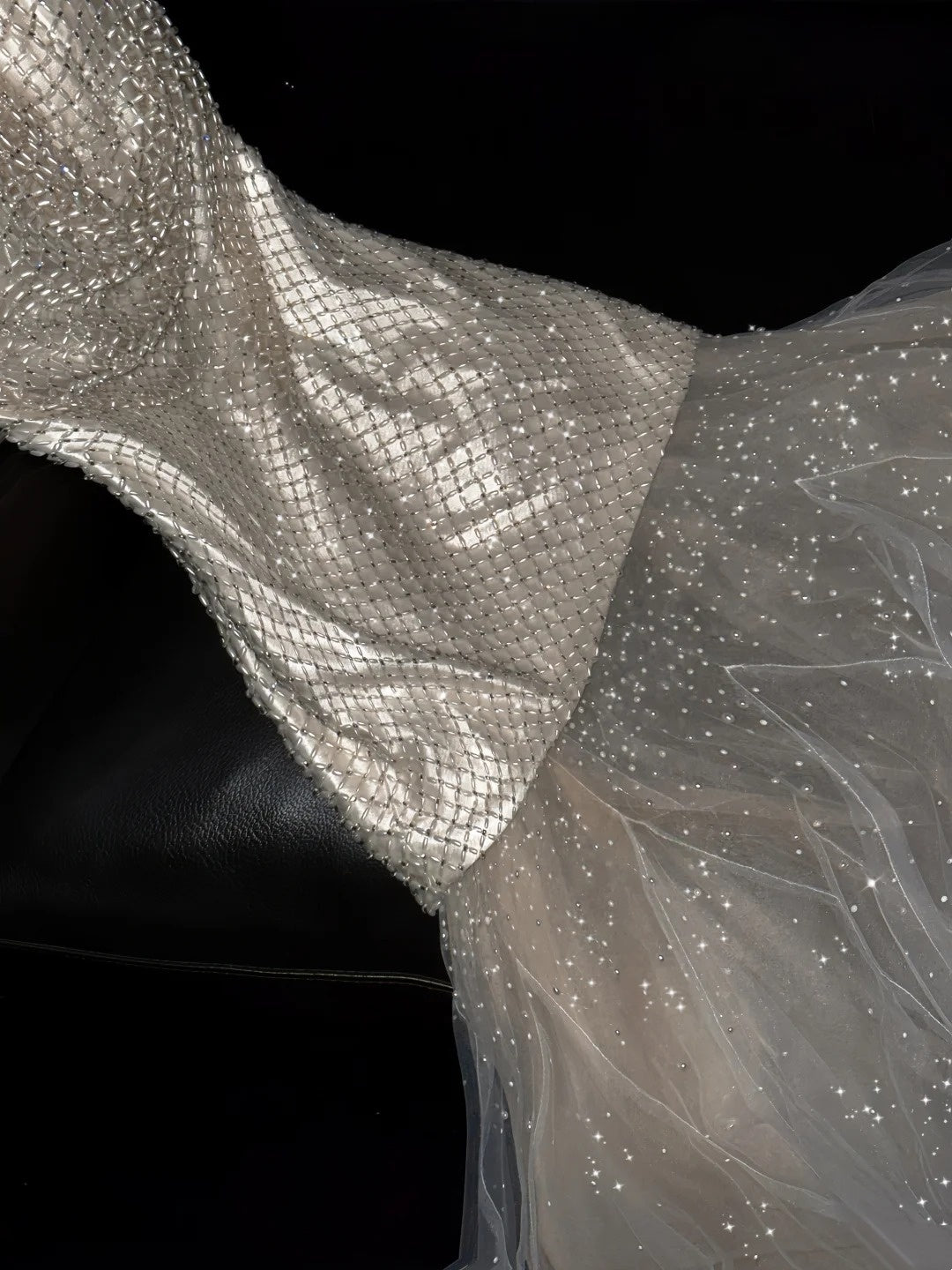 Princess Mermaid Halter Champagne Sequins Long Prom Dresses Evening Outfits Formal Dress N995