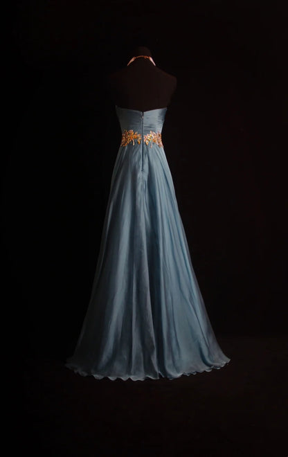 Retro A line Sweetheart Chiffon 2000s Long Prom Dresses Inspo 19th Birthday Outfits Formal Dress N503