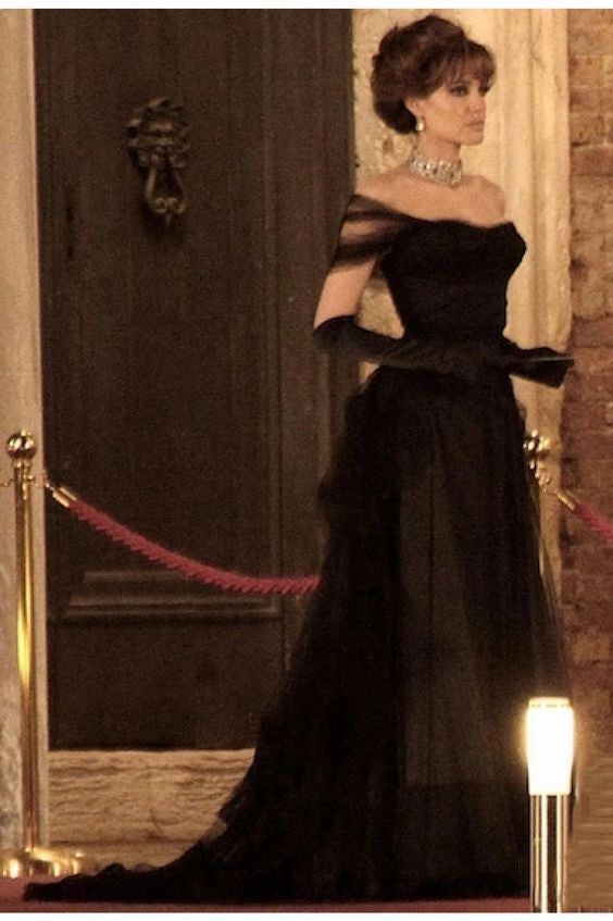 Vintage Ball Gown Black Birthday Party Dresses Off The Shoulder Prom Dresses Outfits Formal Dress N532