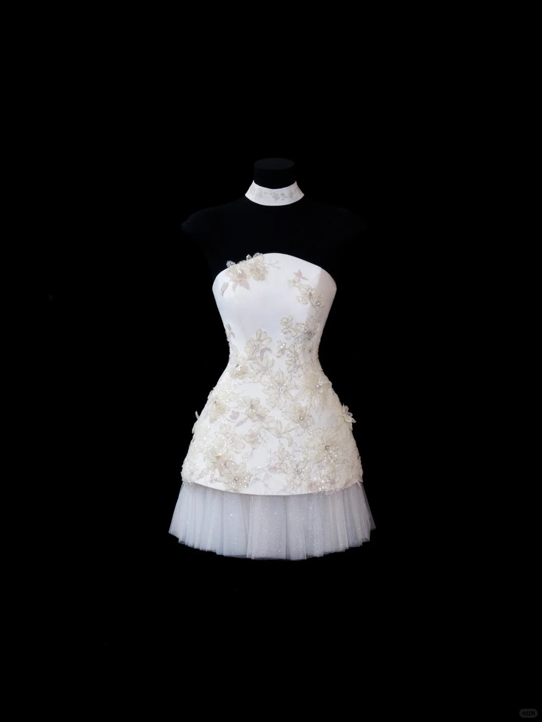 Sweet 16 dress inspo Hoco dress A Line Strapless White Sequin Short Mini Homecoming Dresses Inspo Graduation Outfits RB6647