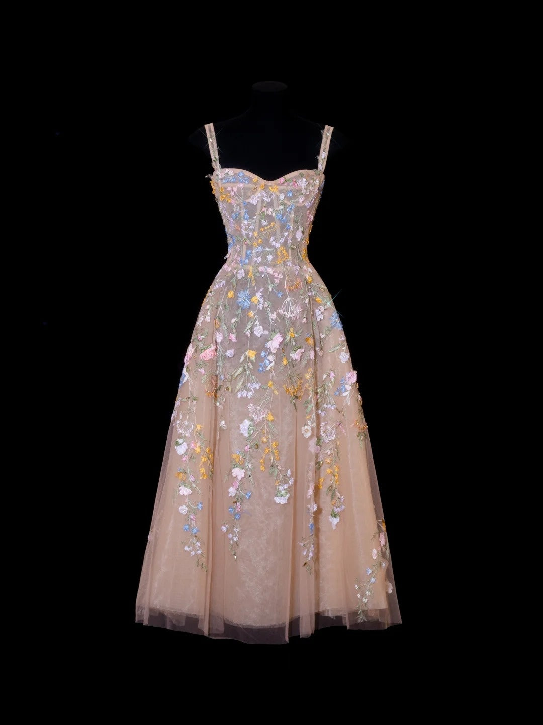 Elegant A line Sweetheart Floral Lace 18th Birthday Elegant Outfit Formal Prom Dresses N4180