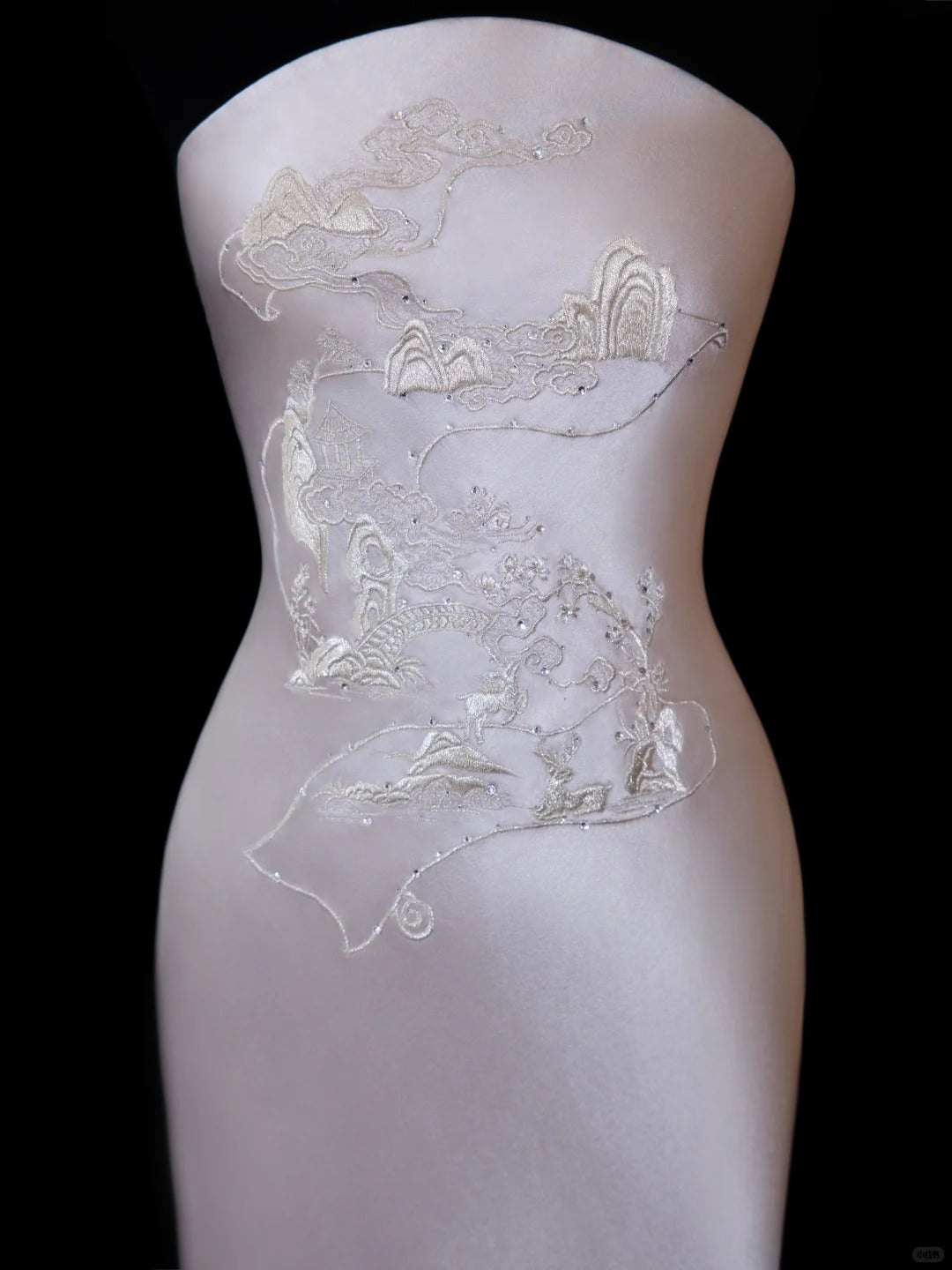 Classy Mermaid Strapless Satin With Scarf Prom Dresses Long Evening Party Formal Outfits RB6646