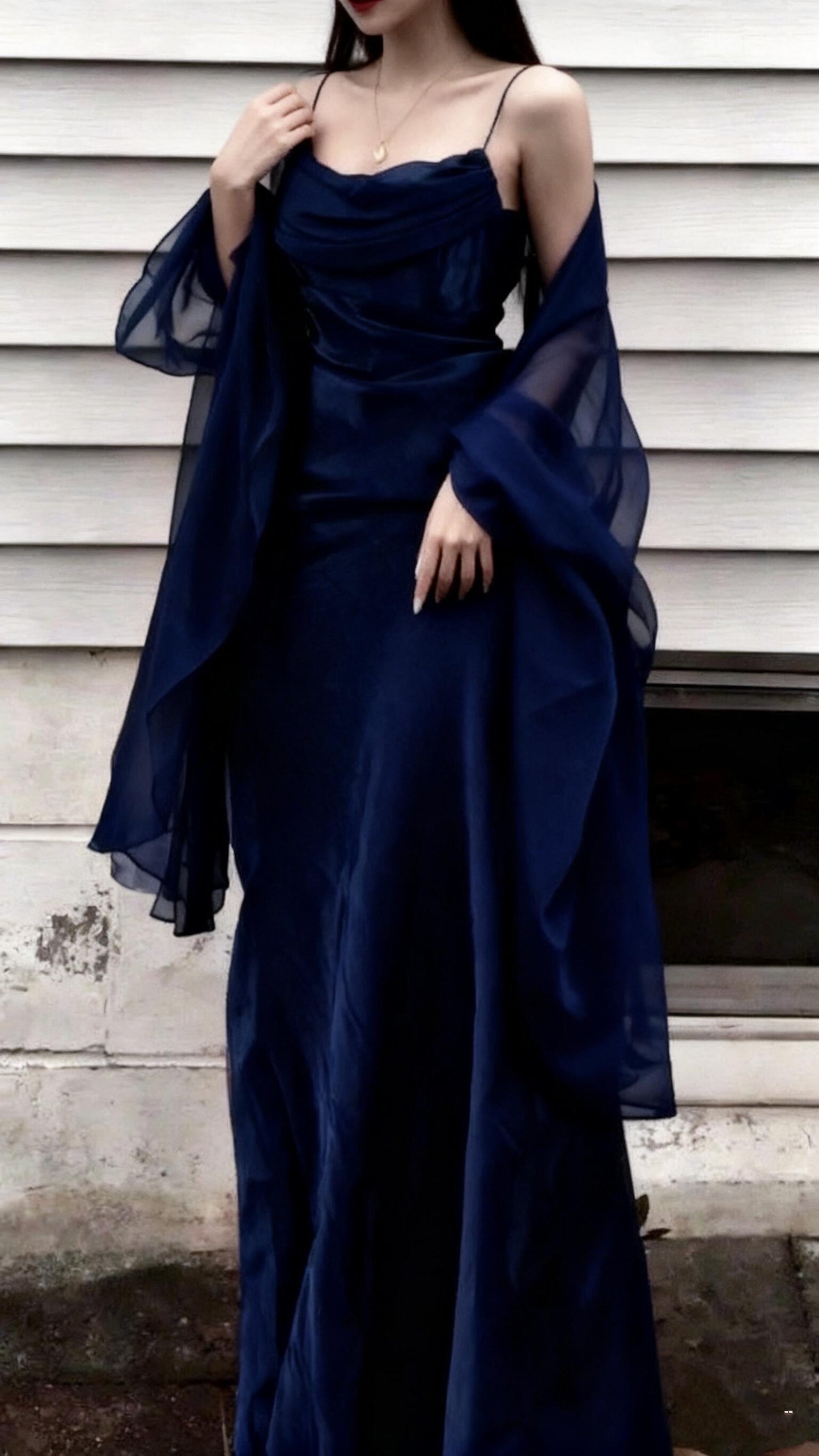Sexy A Line Spaghetti Straps Dark Green Long Prom Dresses Inspiration Party Dress Slit Senior Graduation Dress RB1202