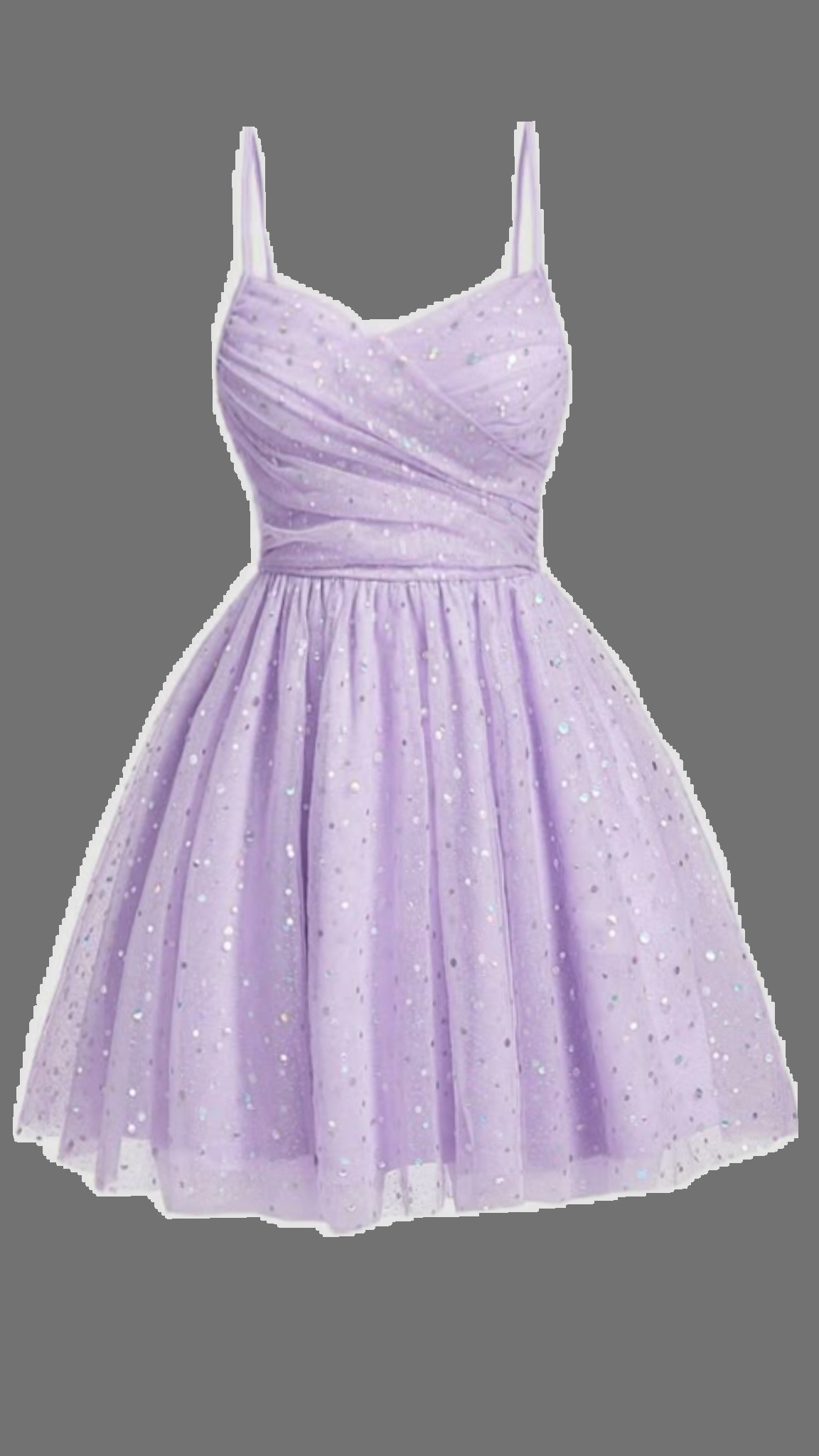 Sparkly A Line Spaghetti Strap Lilac Sequin Short Mini Party Dress Cocktail Homecoming Dresses N4228