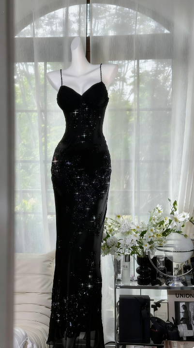 Vintage Mermaid Spaghetti Straps Royal Blue Chiffon Long 1950s Retro Classy Prom Dresses Party Dress 21st Birthday Outfits Graduation Dress B634