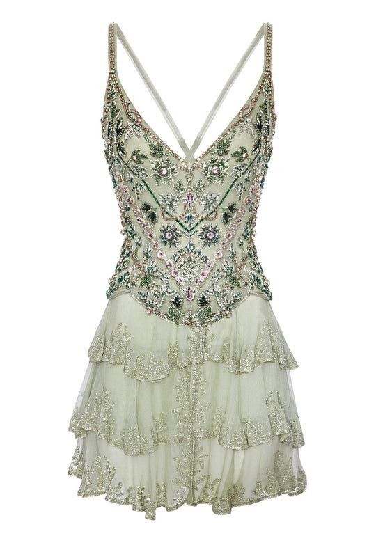 Senior homecoming dress, cute short prom dresses inspo mint green sequin backless Birthday Cocktail Ideas Outfits RB8316