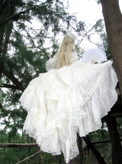 Princess Wedding Dresses Ball Gown Off The Shoulder Lace Tulle White Brides Dress For Brides Fitted Long Bridal Gowns AB2407