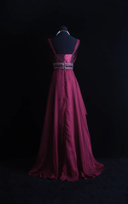 Retro A Line Sweetheart Chiffon With 90s Beaded Bodice Long Prom Dresses Inspo 18th Birthday Outfits Formal Dress N492