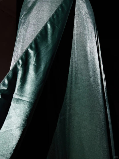 Modest Prom Dresses A line Spaghetti Strap Dark Green Sleeveless Long Formal Evening Outfits N3622