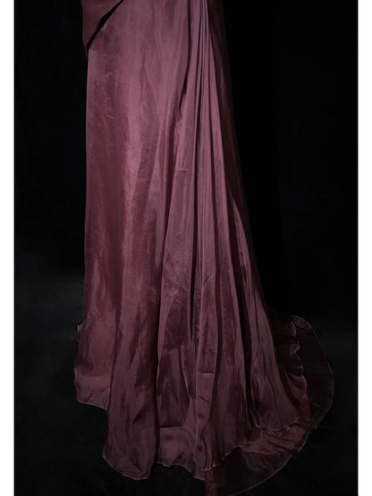 Beautiful Prom Dresses Mermaid One Shoulder Purple Long Formal Evening Outfits N3664