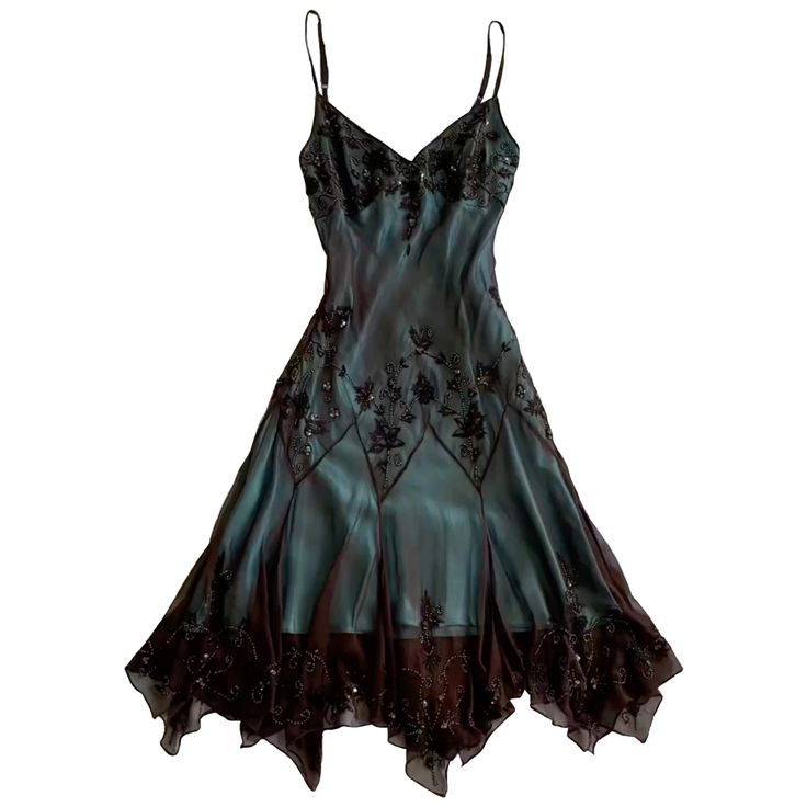 Vintage Prom Dresses Memaid Spaghetti Strap 90s Sleeveless Green Evening Formal Dress RB3016