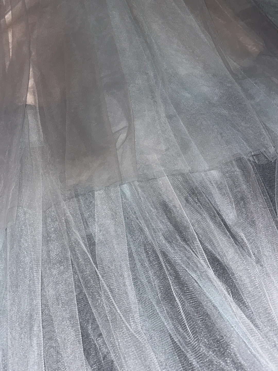 Timeless Ball Gown Spaghetti Straps Gray Tulle Long School Dances Prom Dresses 8th Grade Formal Outfits Evening Gown RB8426