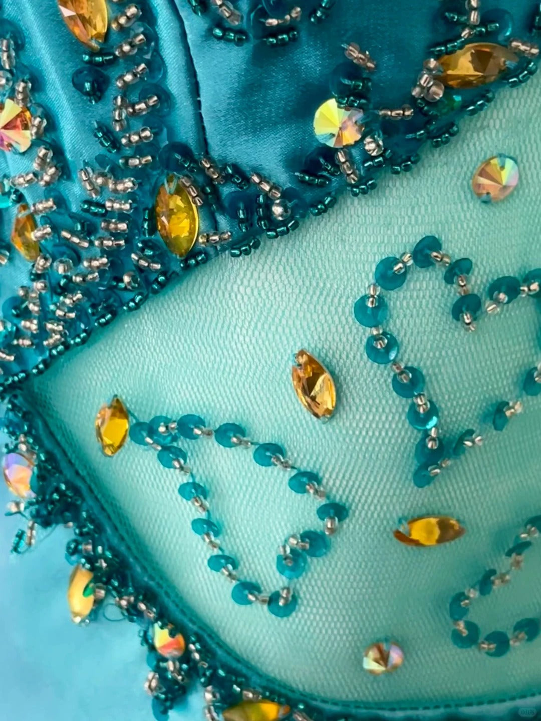Luxurious Mermaid Halter Blue Satin School Dances Prom Dresses 8th Grade Formal Outfits Evening Gown RB8427