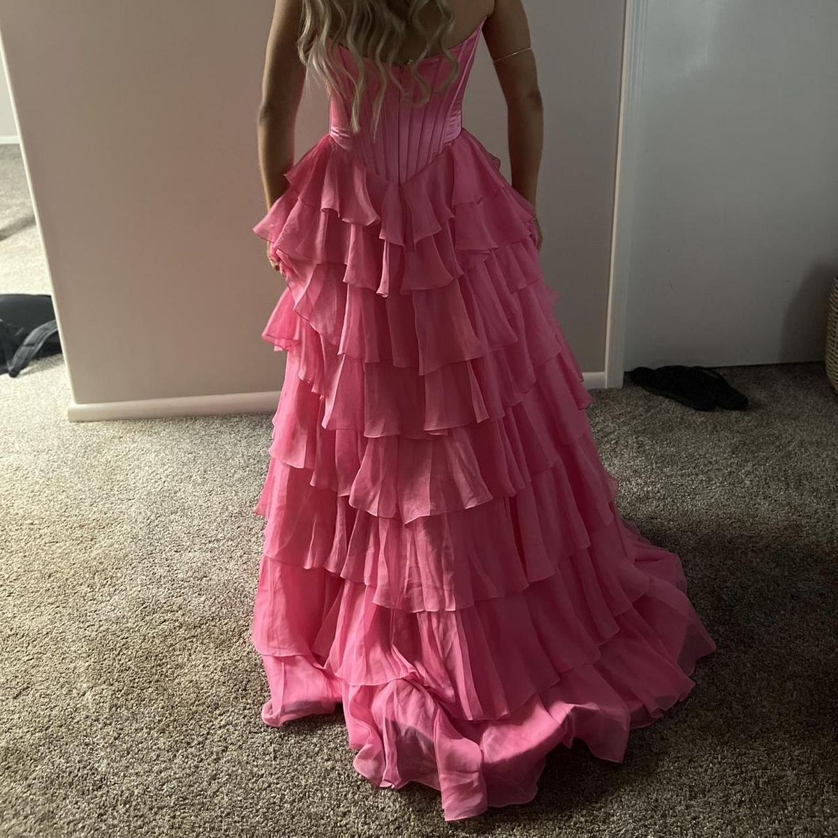 Classy Ball Gown Sweetheart Light Blue Chiffon Prom Dresses Party Dress 20th Birthday Outfits Graduation Dress RB874