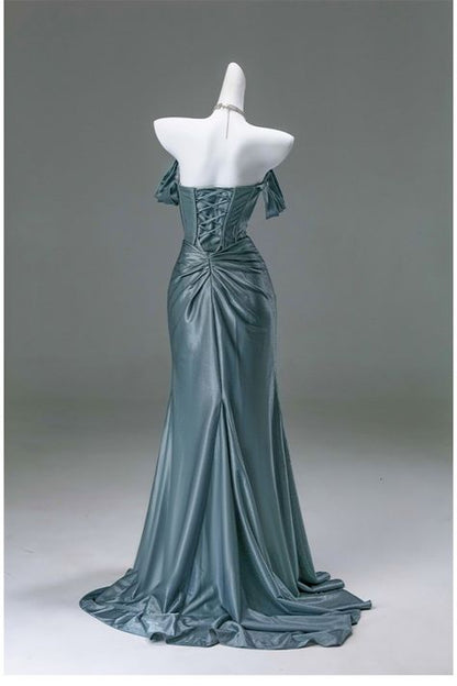 Heavy Design Slim Fitting Mermaid Prom Dress Occasion Dress N1871