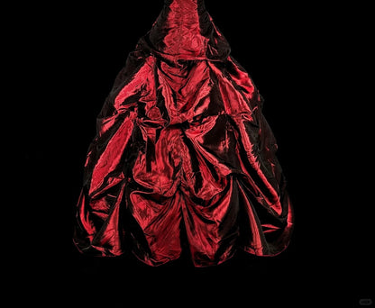 Vintage Ball Gown Halter Burgundy Taffeta Sweet 16 Dresses Quinceanera Dress Long 15 Vestidos De Fiesta N1828