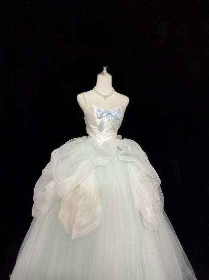 Sweet 16 Dresses Long Ball Gown Sweet Sixteen Long Birthday Dress Spaghetti Straps Formal Gown RC0357
