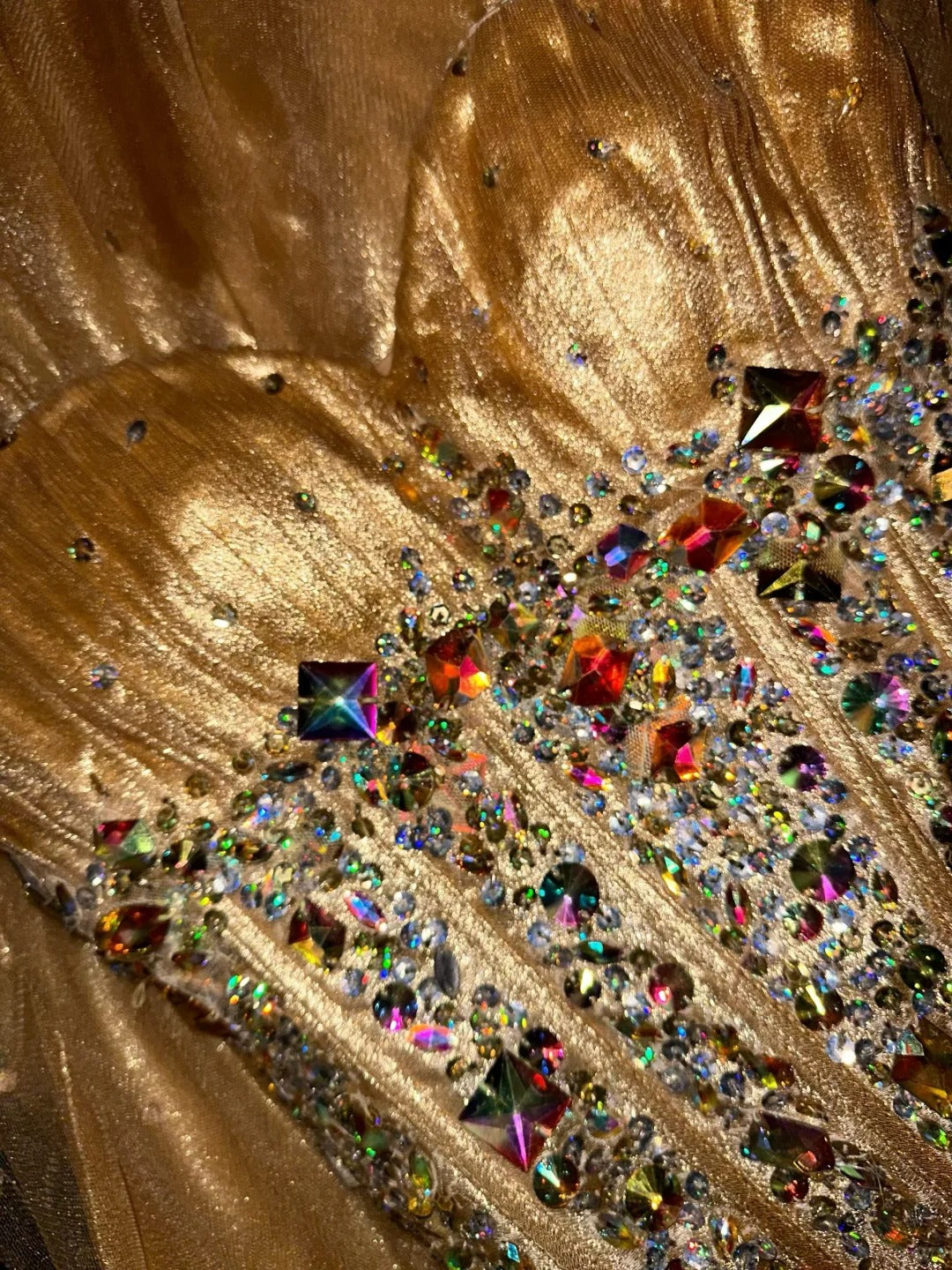 Elegant Ball Gown Sweetheart Gold Tulle With Beading Prom Dresses Formal Outfits Evening Night Dress RB8244