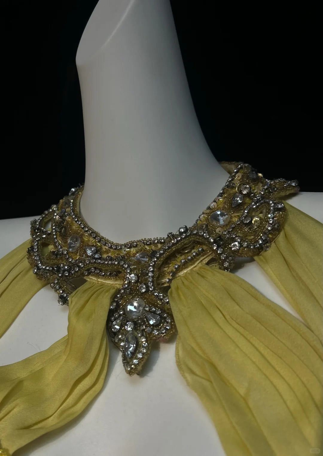 Yellow Prom Dress Inspo Mermaid Halter Chiffon Lace Satin With Beading 18th Birthday Outfits Formal Party Gown RC0117