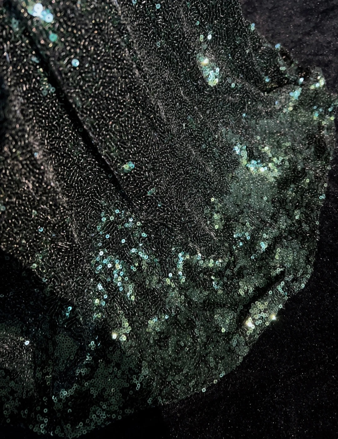 Sparkly Prom Dresses Inspo Mermaid 90s Jewel Neck Dark Green With Split For Women Formal Dress N3271