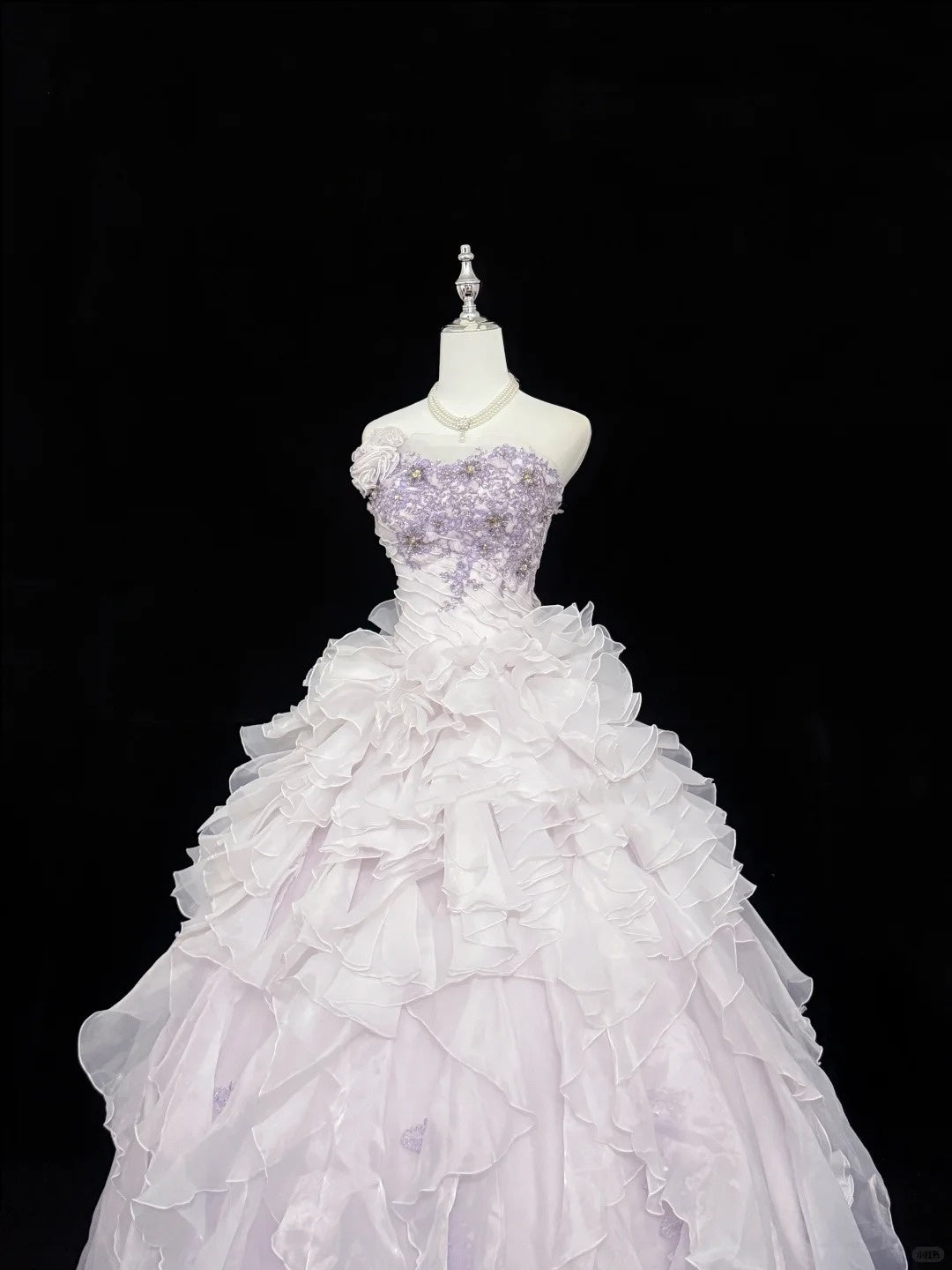 Sweet 16 Dresses Long Ball Gown Sweet Sixteen Long Birthday Dress Sweetheart Light Lilac Formal Gown RC0312