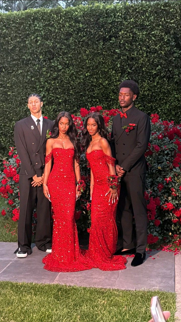 Chic Mermaid Off The Shoulder Red Beaded Sequin Prom Dresses Long Party Dress Prom Gowns DH2934