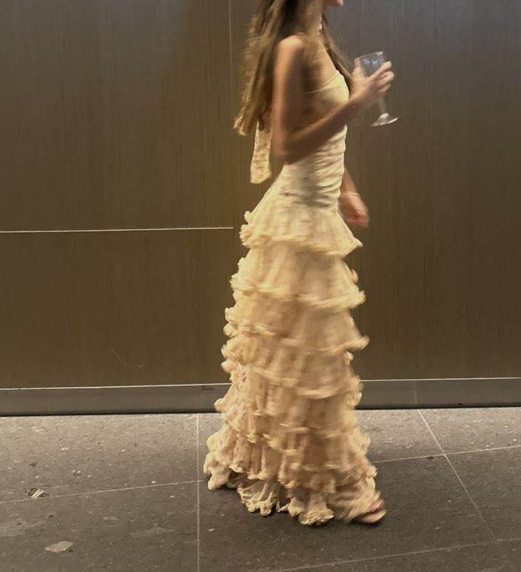 Classy Sheath Strapless Yellow Chiffon Floral Long Prom Dresses Party Dress 18th Birthday Outfits Graduation Dress N902