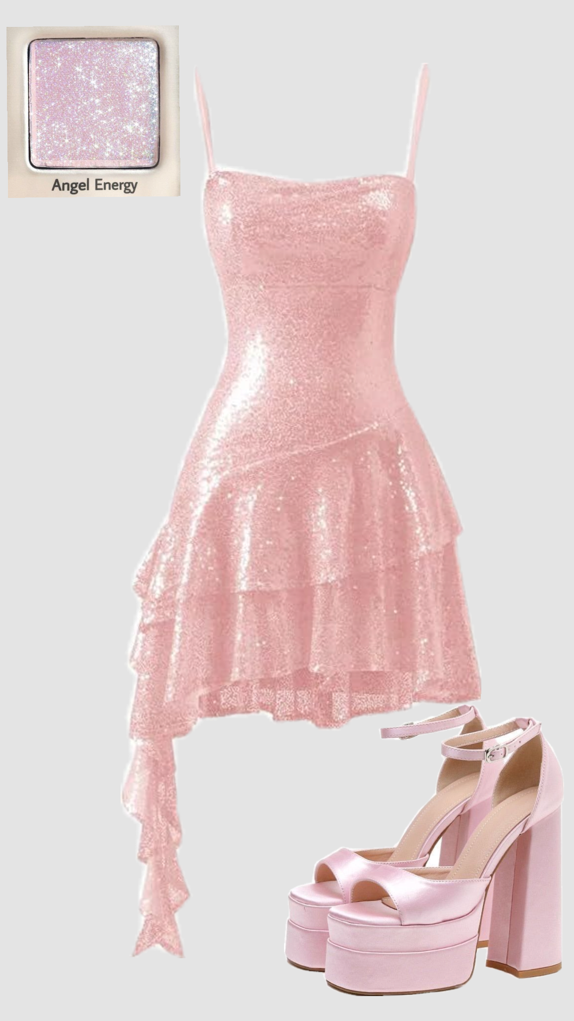Unique Sheath Spaghetti Straps Pink Sequined Short/Mini Birthday Dress Homecoming Dresses Inspo Cocktail Hoco Outfits RB8711