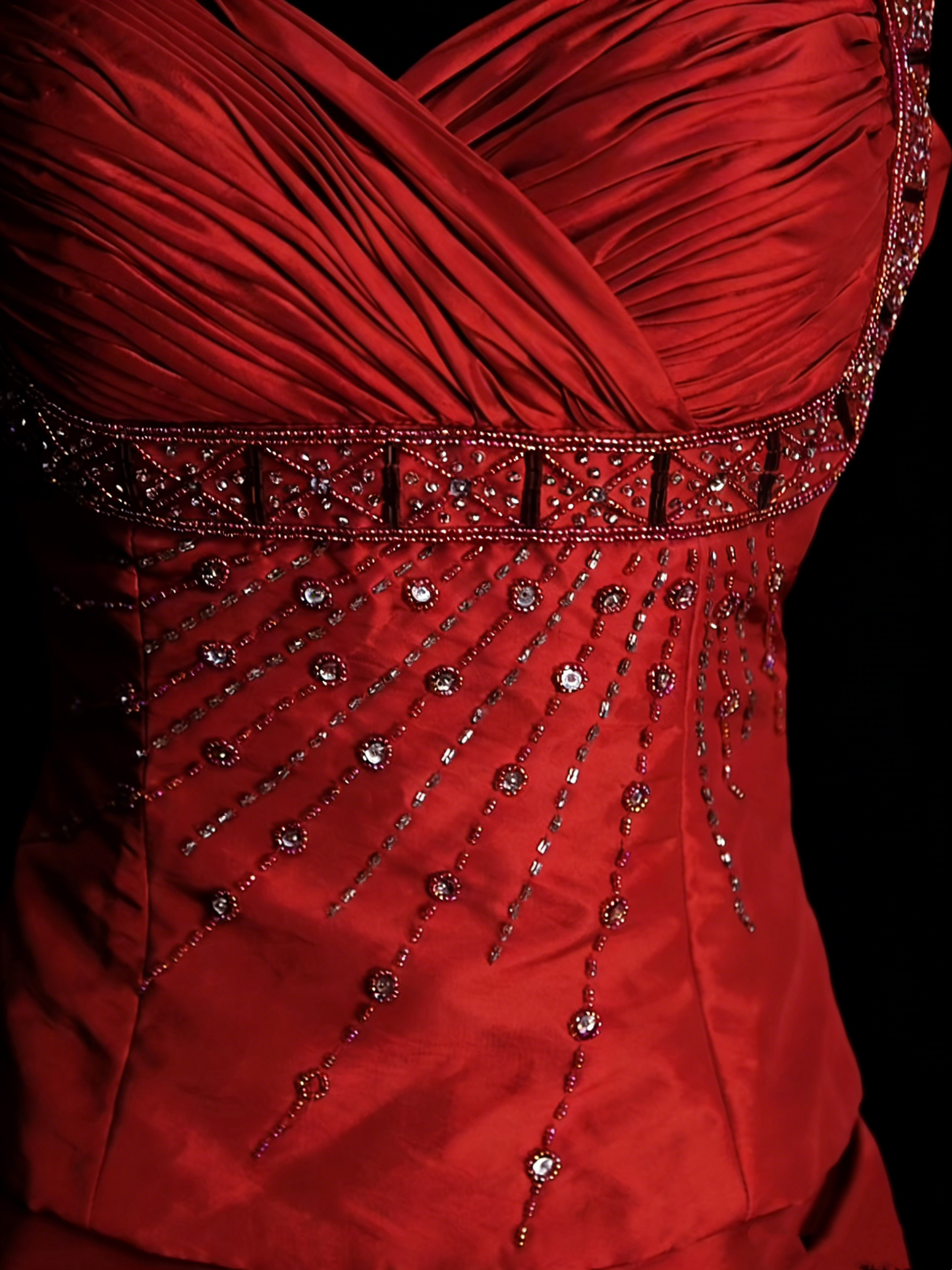 Classy Mermaid Sweetheart Red Satin Long Senior Prom dresses High School Formal Dresses N1250