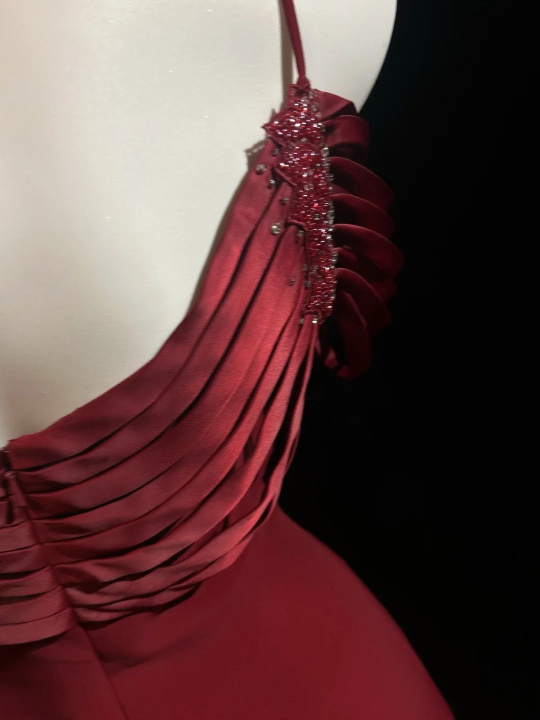 Vintage Prom Dresses Inspo A line Spaghetti Strap 90s Burgundy Satin With Cape For Women Formal Gowns N3310