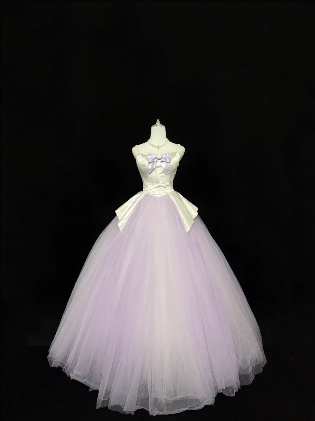 Sweet 16 Dresses Long Ball Gown Sweet Sixteen Long Birthday Dress Spaghetti Straps Lilac Formal Gown RC0367