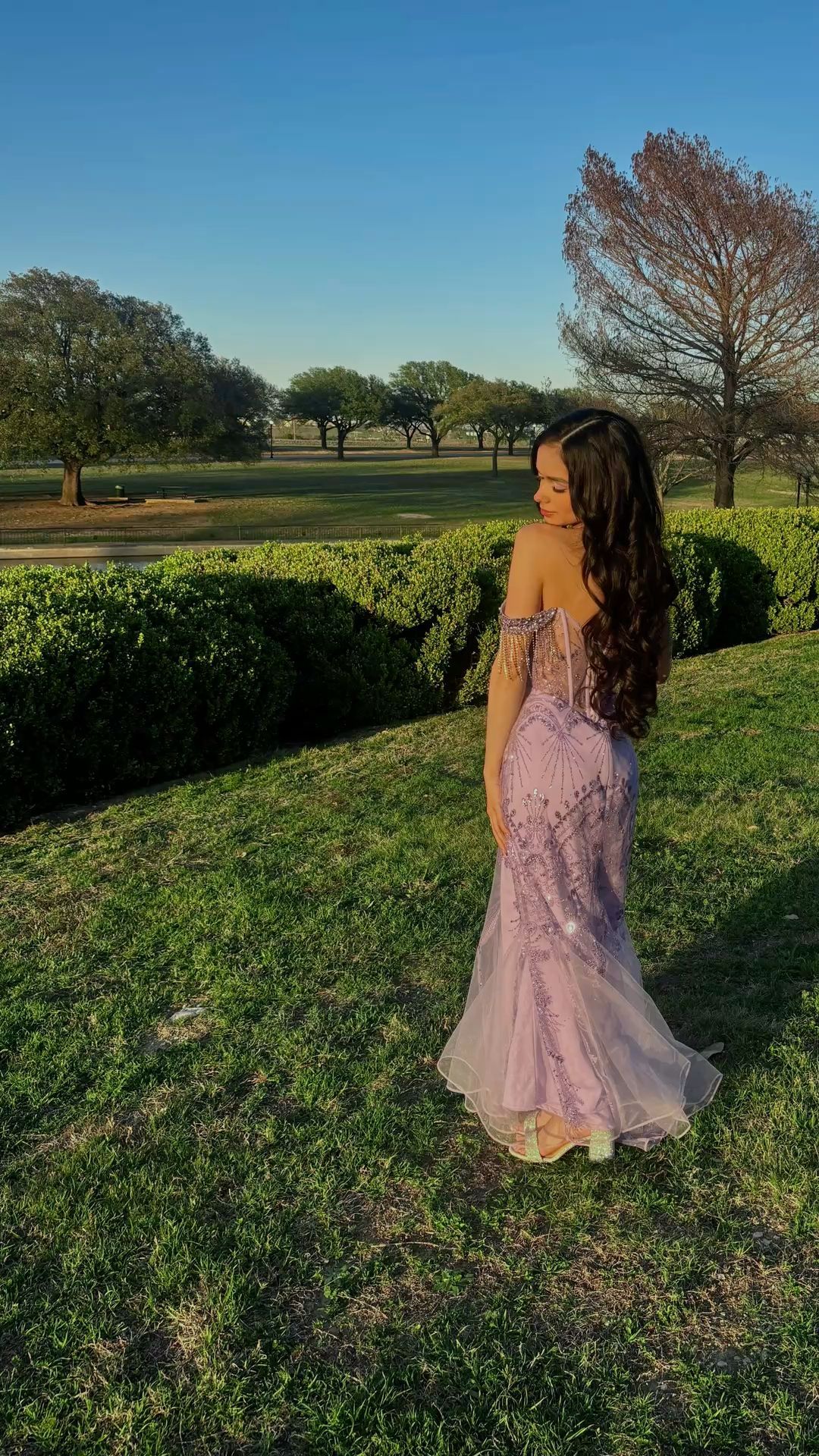 Mermaid Marine Ball Dresses Floor Length Formal Gowns Off The Shoulder Lilac Lace Prom Dresses Evening Dress AB721