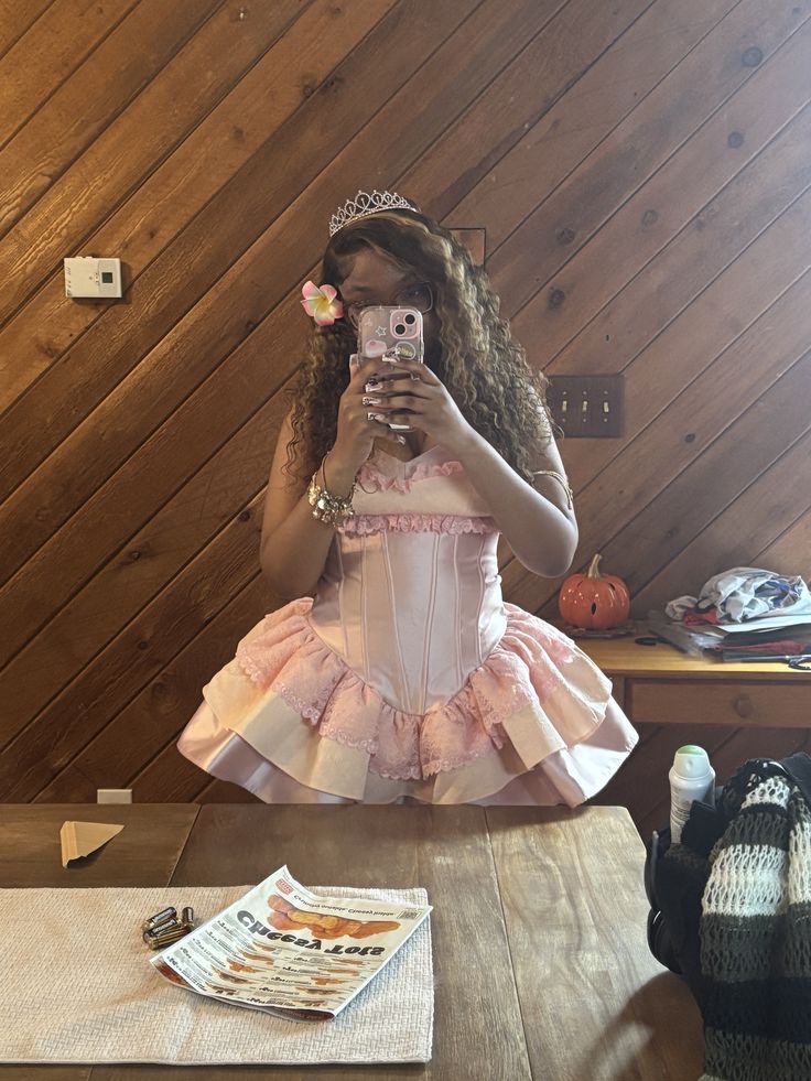 Cute Ball Gown Sweetheart Pink Lace For Black Girls Short 19th birthday outfit ideas black girls Inspo Mini Cocktail Outfits RB3800