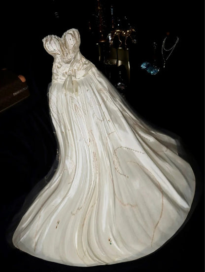 Romantic A line Sweetheart With Beading High School Dances Prom Dresses 8th Grade Formal Outfits Evening Gown RB8445
